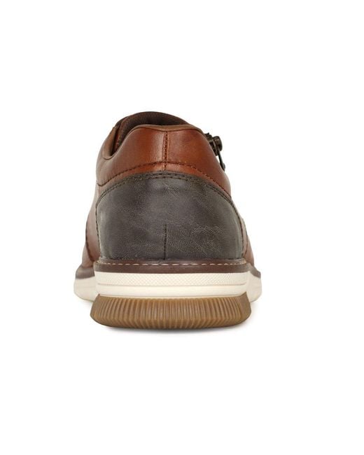 Rieker Brown Barton Shoes for men