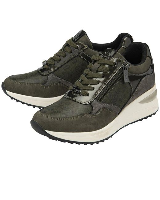 Lotus Black Pluto Trainers