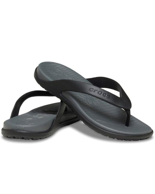 CROCSTM Black Coast Flip Sandals for men