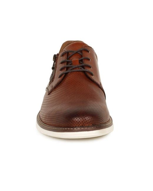 Rieker Brown Barton Shoes for men