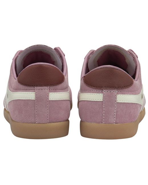 Gola Purple Bullet Suede Trainers