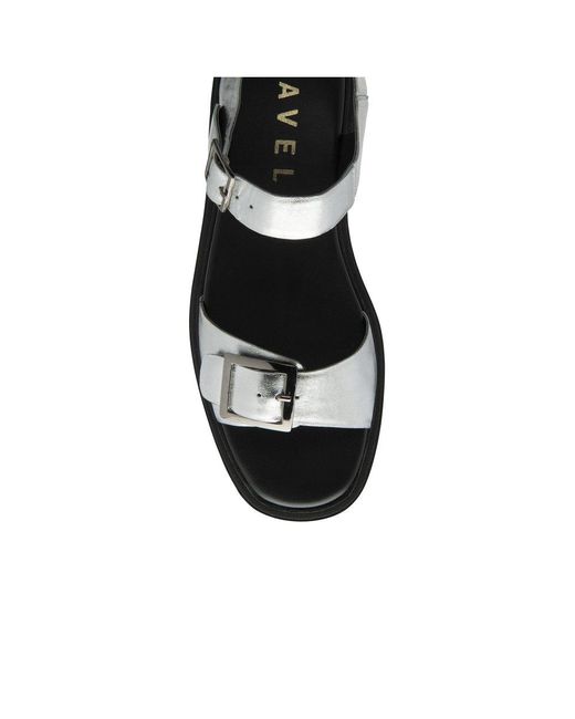 Ravel Black Aire Sandals