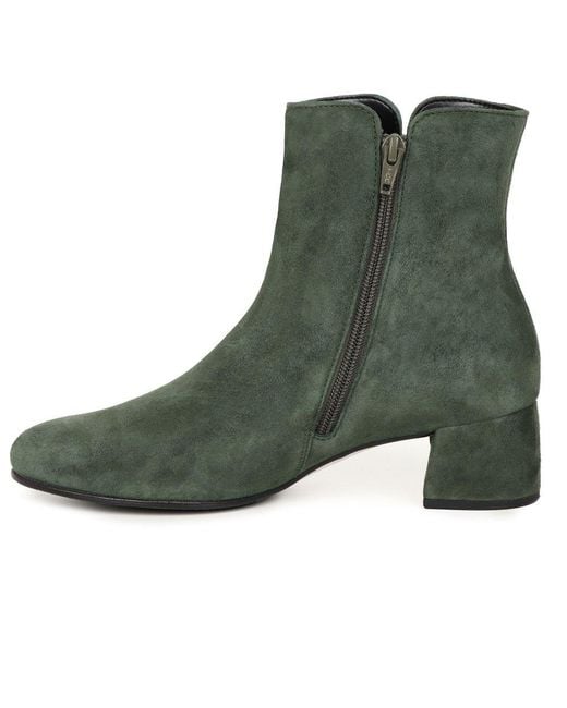 Gabor Green Abbey Ankle Boots