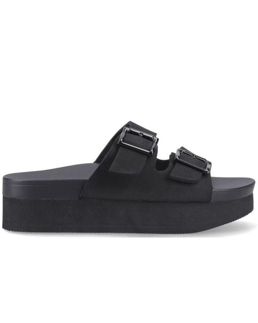 Rocket Dog Black Esti Plus Pu Sandals