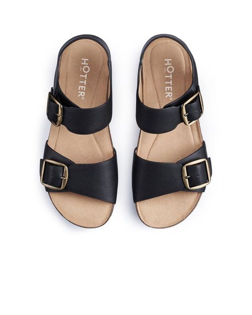 Hotter Blue Tourist Ii Sandals
