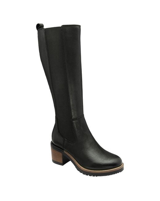 Ravel Black Forth Knee High Boots