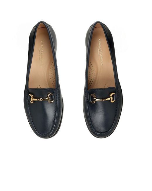 Charles Clinkard Blue Daltro W Loafers