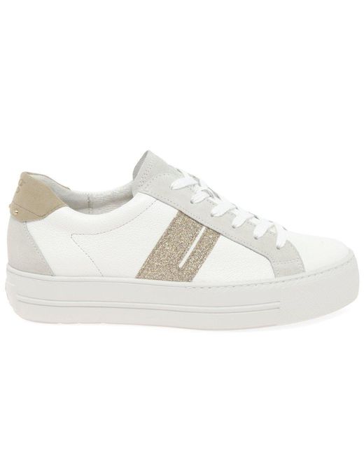 Paul Green White Lulu Trainers