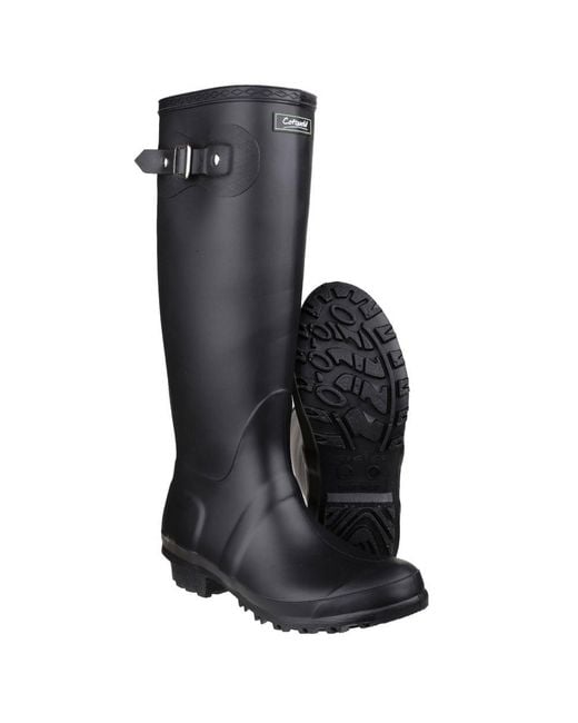 Cotswold Black Sandringham Wellingtons