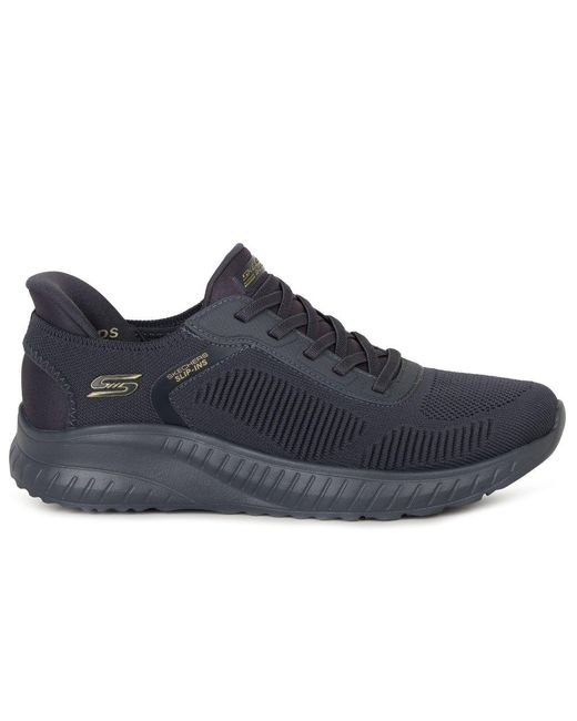 Skechers Blue Bobs Squad Chaos Slip