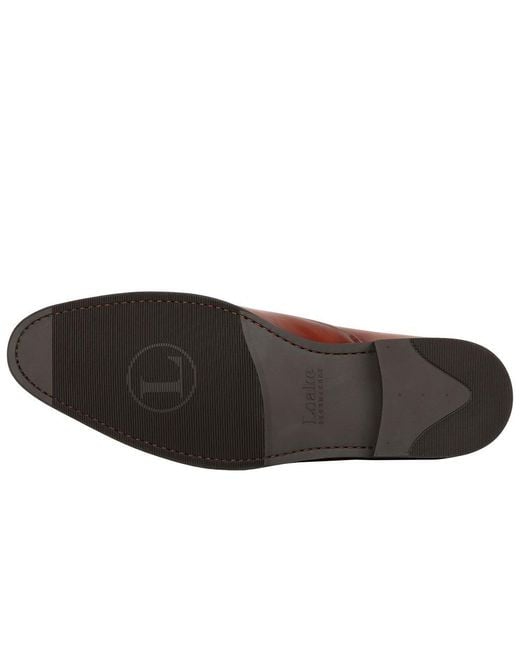 Loake Brown Phoenix Formal Toe Cap Shoes for men