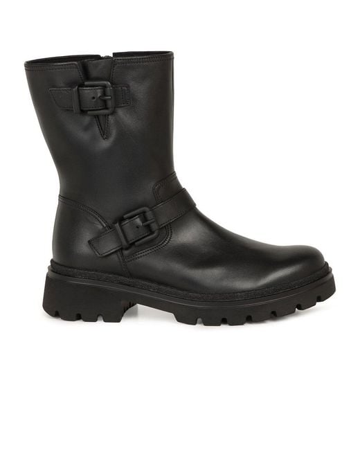 Gabor Black Dino Biker Boots