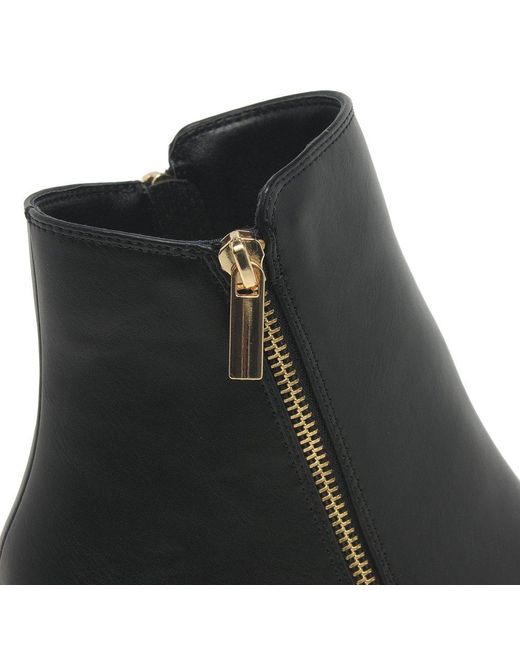 Lunar (GRS) Black Brise Ankle Boots