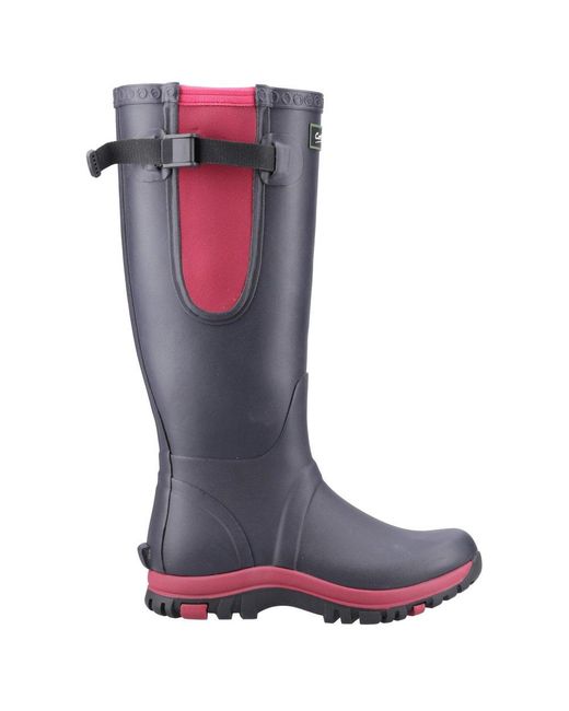 Cotswold Purple Milton Wellingtons