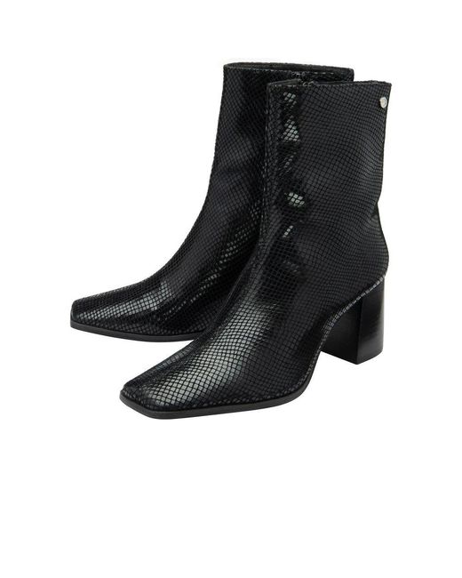 Ravel Black Meldon Ankle Boots