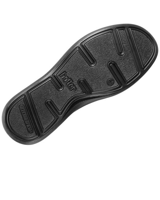 Hotter Black Sedgwick Ii Casual Shoes for men