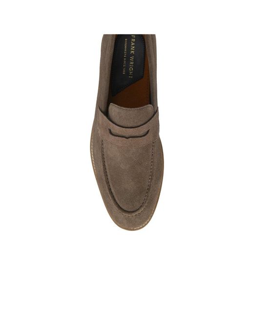 Frank Wright Brown Turnbull Loafers for men