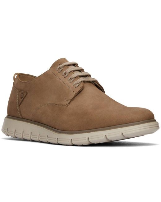 Clarks Brown Trackflex Path Trainers for men