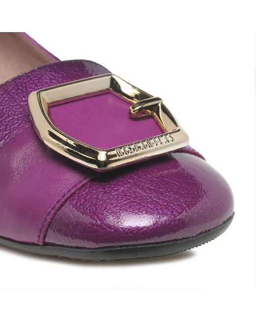 Hispanitas Purple Manila Court Shoes