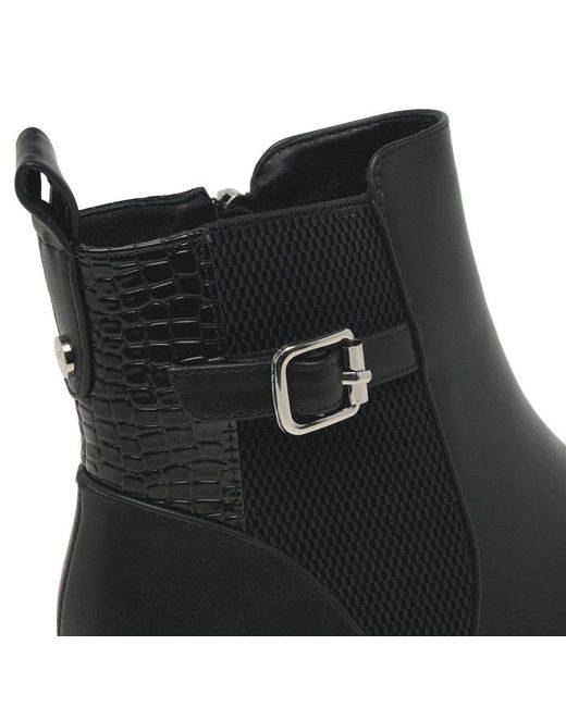 Lunar (GRS) Black Wyatt Ankle Boots