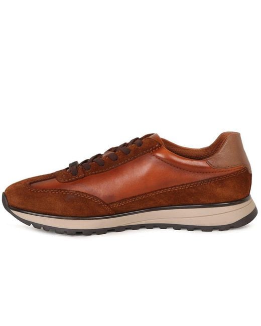 Bugatti Brown Timon Trainers for men