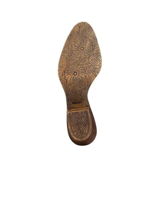 Durango Brown Crush Shortie Western Boots