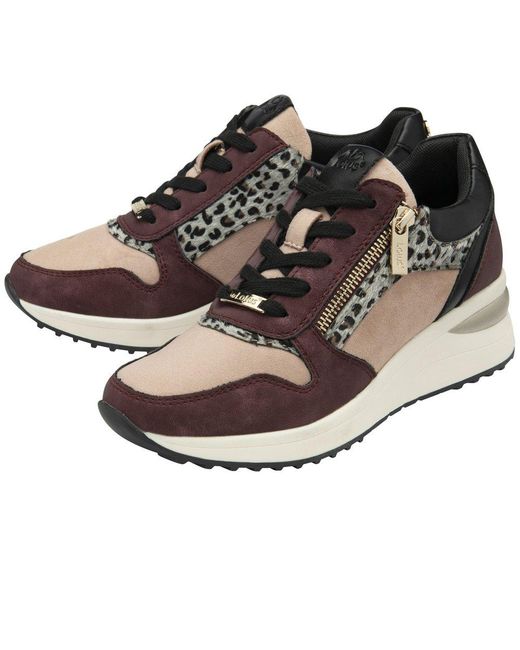 Lotus Brown Moore Trainers
