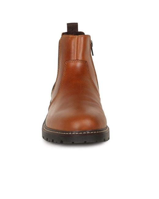 Rieker Brown Dallas Chelsea Boots for men