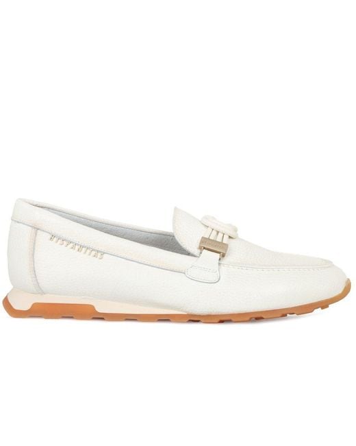 Hispanitas White Zinnia Loafers