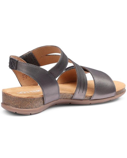 Hotter Brown Ruen Sandals