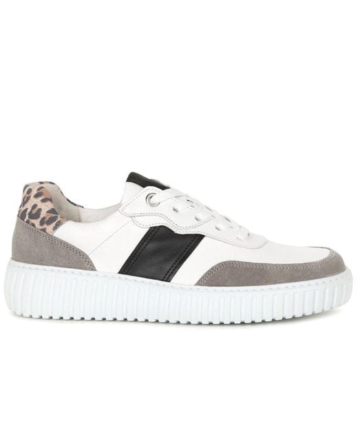 Gabor Metallic Curious Trainers