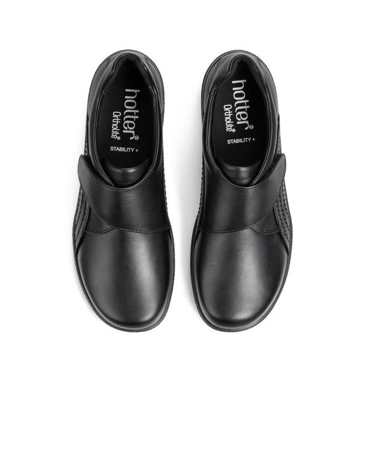 Hotter Black Sugar Ii Wide Fit Shoes