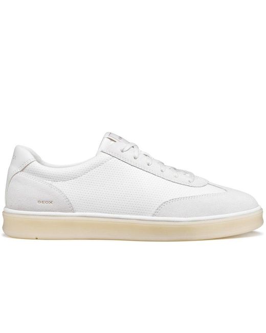 Geox White U Spherica Actif X4 Trainers for men