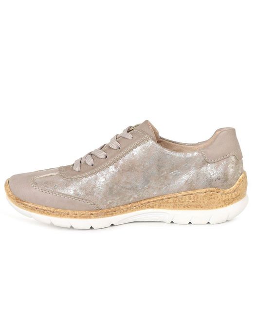 Rieker Gray Cheer Shoes