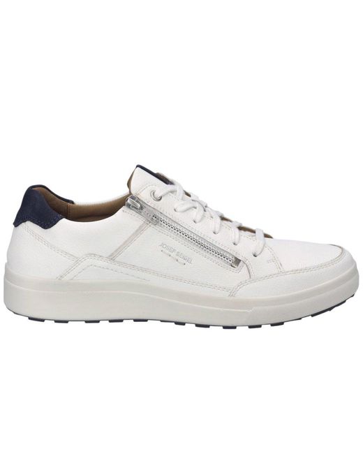 Josef Seibel White Maddox 07 Trainers for men