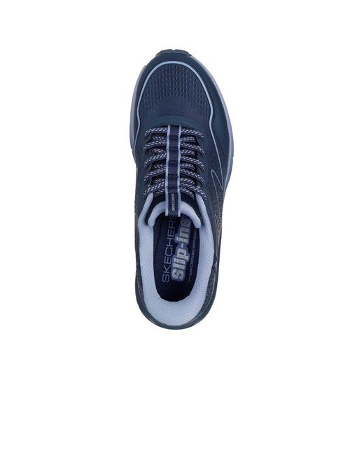 Skechers Blue Switch Back Mist 180157-Nvy Slip On Shoes