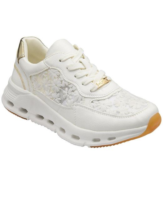 Lotus White Flossie Trainers