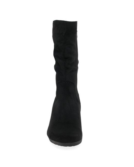 calf length boots