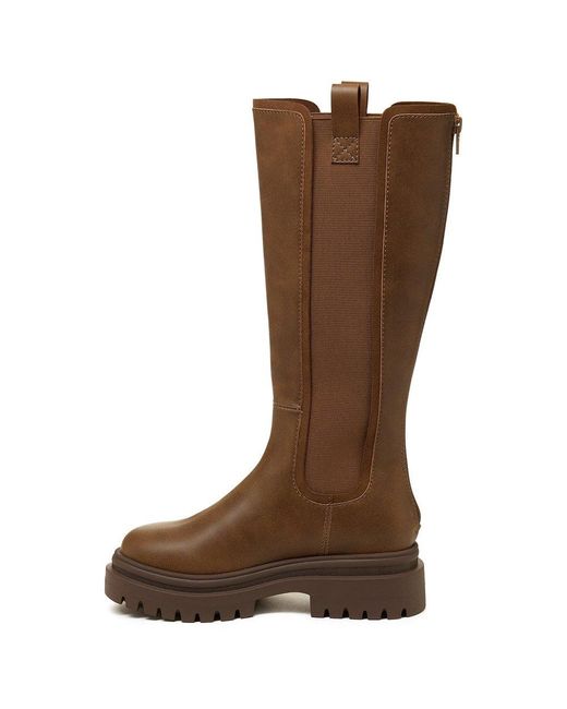Rocket Dog Brown Drea Knee High Boots