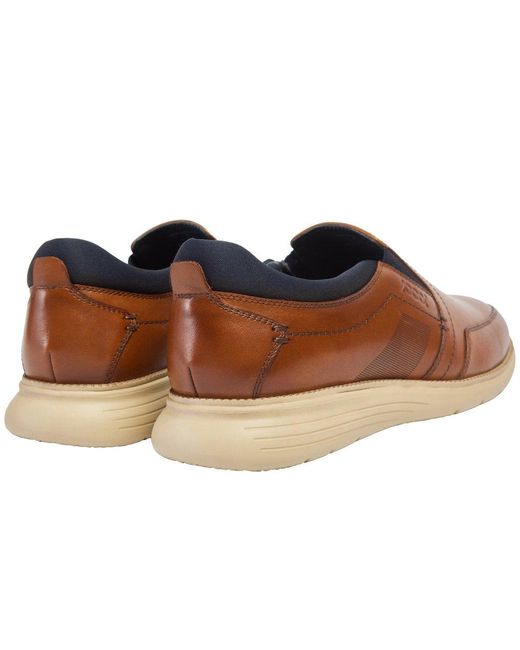 Pod Brown Holden Slip On Shoes for men