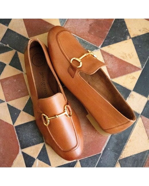 Paul Green Blue Birgit Loafers