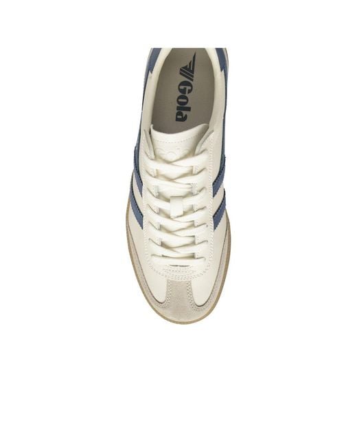 Gola White Viper Leather Trainers for men