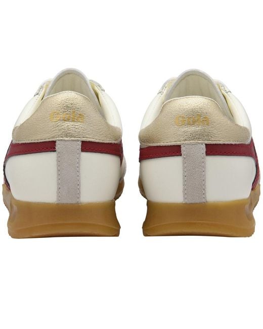 Gola White Torpedo Leather Trainers