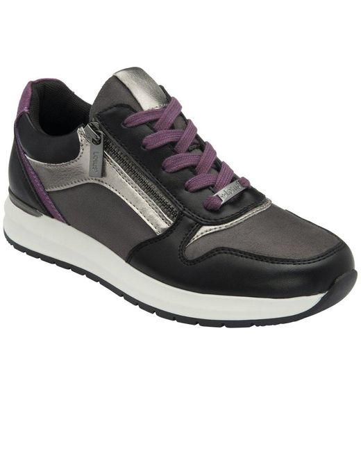 Lotus Black Venus Trainers