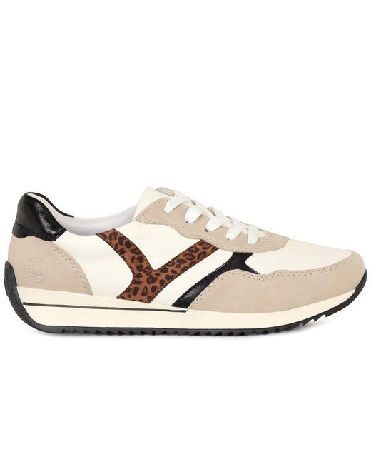 Rieker White Pride Trainers