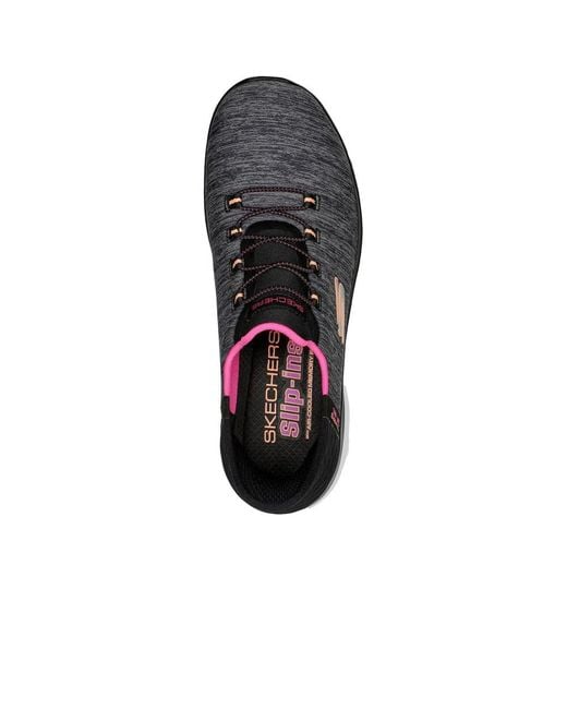 Skechers Blue Summits Dazzling Haze 149937-Bkmt/Multi Slip On Shoes