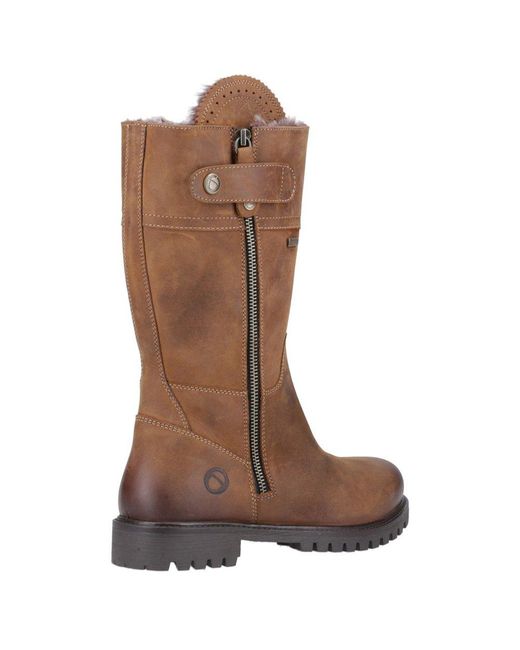 Cotswold Brown Bushcombe Mid Boots
