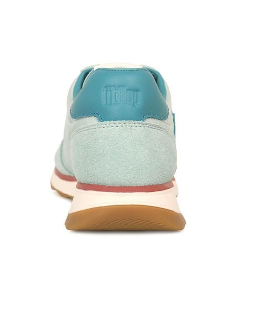 Fitflop Blue Retro-Q Trainers