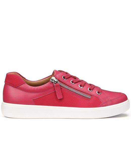 Hotter Pink Chase Ii Trainers Colour: Bright Leather