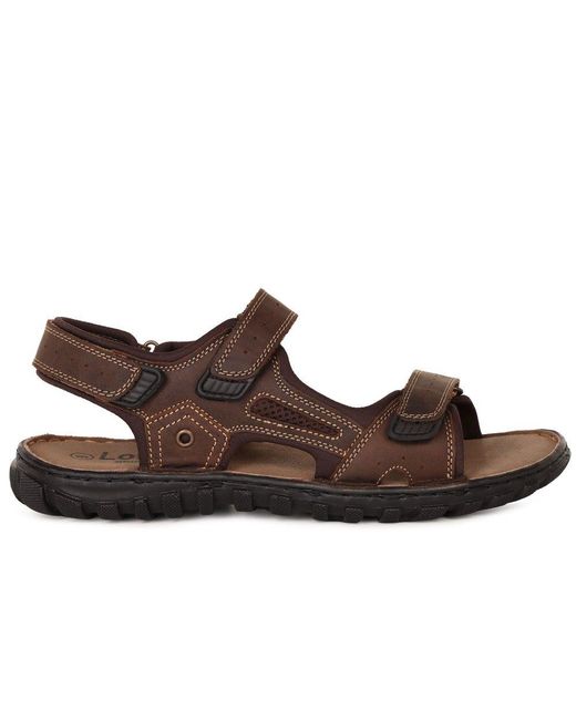 Lotus Brown Noah Sandals for men